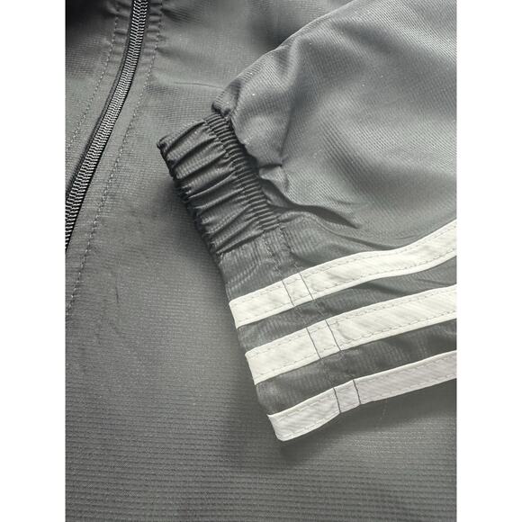 Adidas Climacool Track Suit Jacket 2XL with Jogging Pants XL Black White Stripes - Picture 13 of 16
